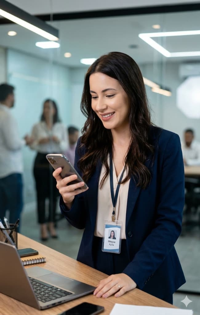 Profissional usando NexSeven